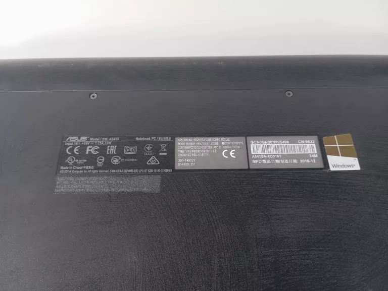 LAPTOP LENOVO IDEAPAD 110-15IBR 80T7/ŁADOWARKA