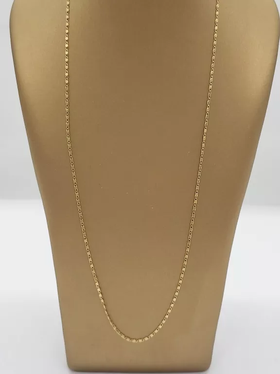 DELIKATNY ZŁOTY ŁAŃCUSZEK - ŁADNY SPLOT 1.42G/585/50CM