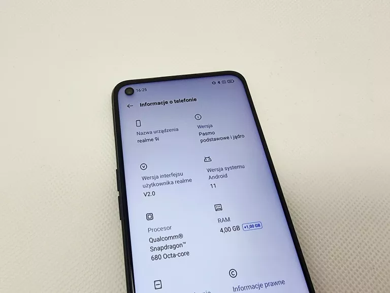 REALME 9I 4/64GB DUAL SIM