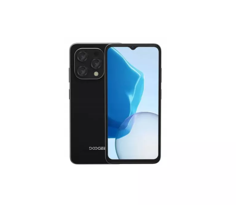 DOOGEE N55 SMARTFON 4GB/128GB 6,56"HD+ IPS LTE DUALSIM WIFI ETUI CZARNY