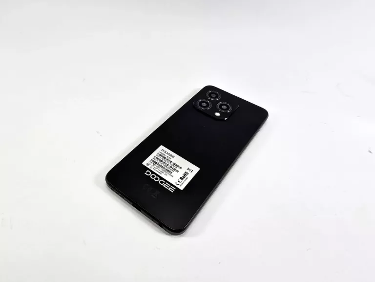 DOOGEE N55 SMARTFON 4GB/128GB 6,56"HD+ IPS LTE DUALSIM WIFI ETUI CZARNY