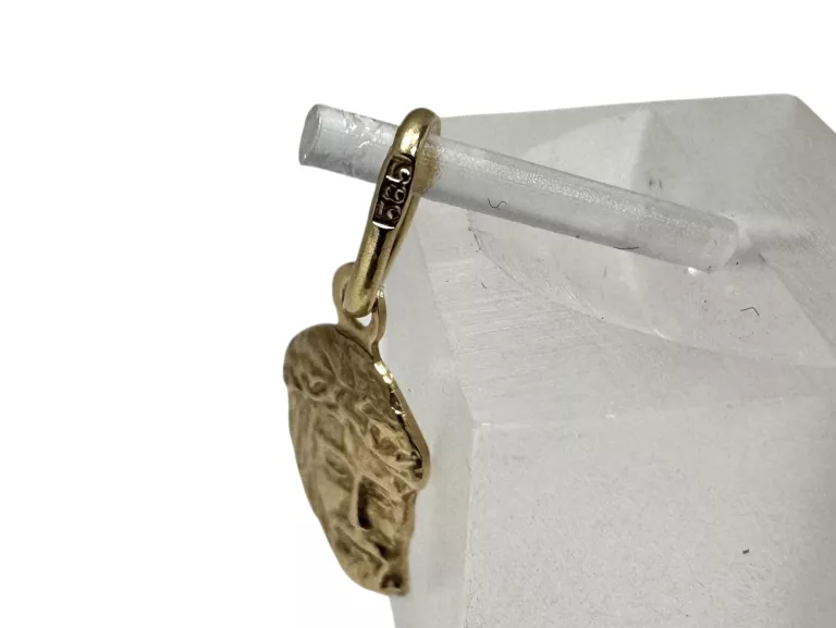 ZŁOTY MEDALIK JEZUS W KORONIE CIERNIOWEJ 0,63G 585