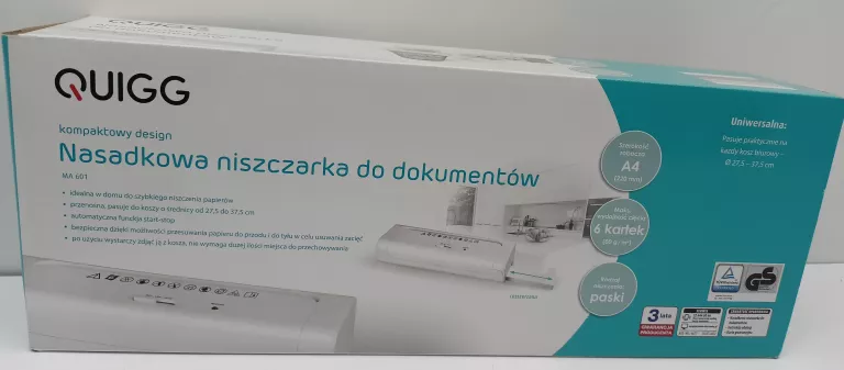 NISZCZARKA NASADKOWA QUIGG MA601