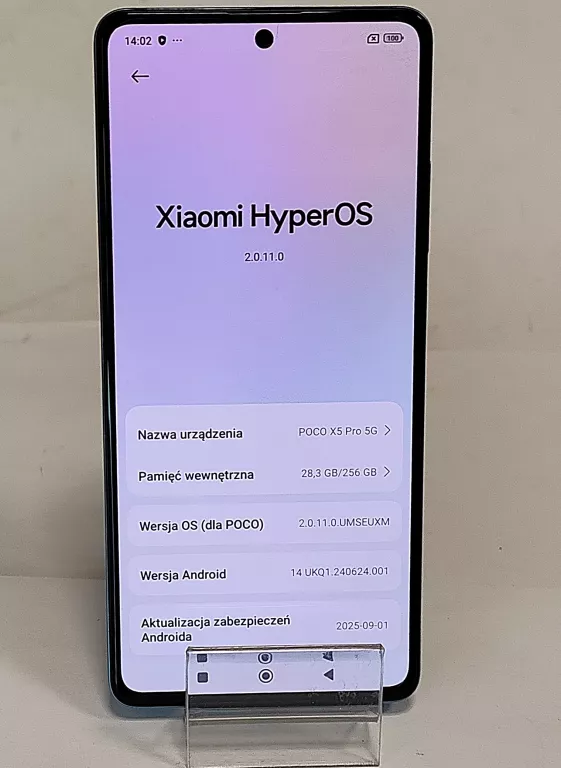 TELEFON POCO X5 PRO 5G 8GB/256GB KOMPLET