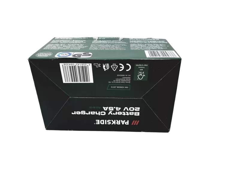 ŁADOWARKA AKU PARKSIDE PLG 20 C3 X20V TEAM 20V 21.5V 4.5A 120W