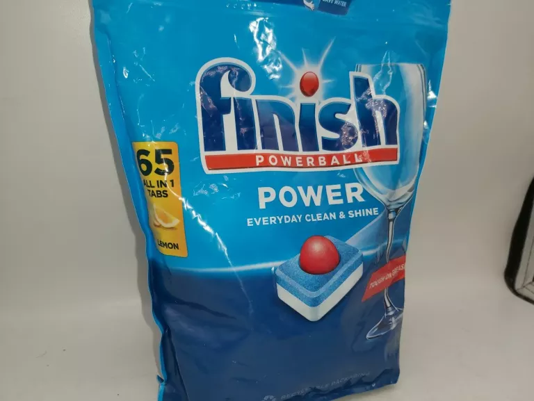 KAPSUŁKI FINISH POWER POWERBALL 65 SZT LEMON