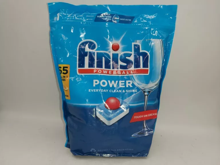 KAPSUŁKI FINISH POWER POWERBALL 65 SZT LEMON