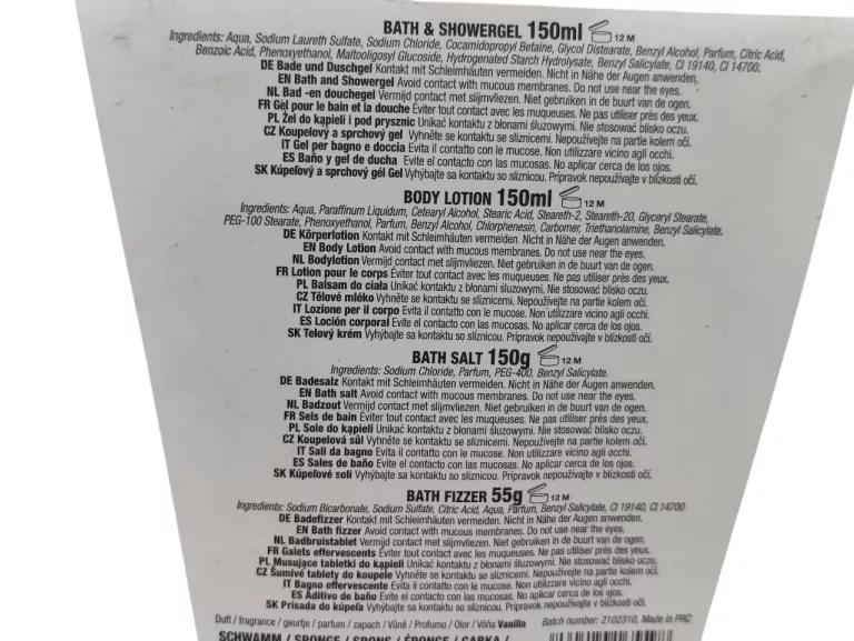 ZESTAW KOSMETYKÓW SPA W SANIACH PREZENT