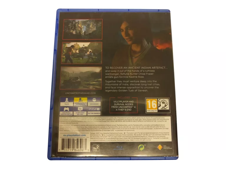 GRA UNCHARTED: THE LOST LEGACY PS4