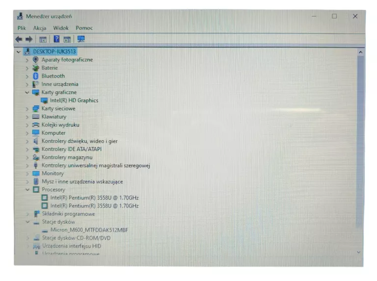 LAPTOP DELL INSPIRON 5748 INTEL PENTIUM 3558U