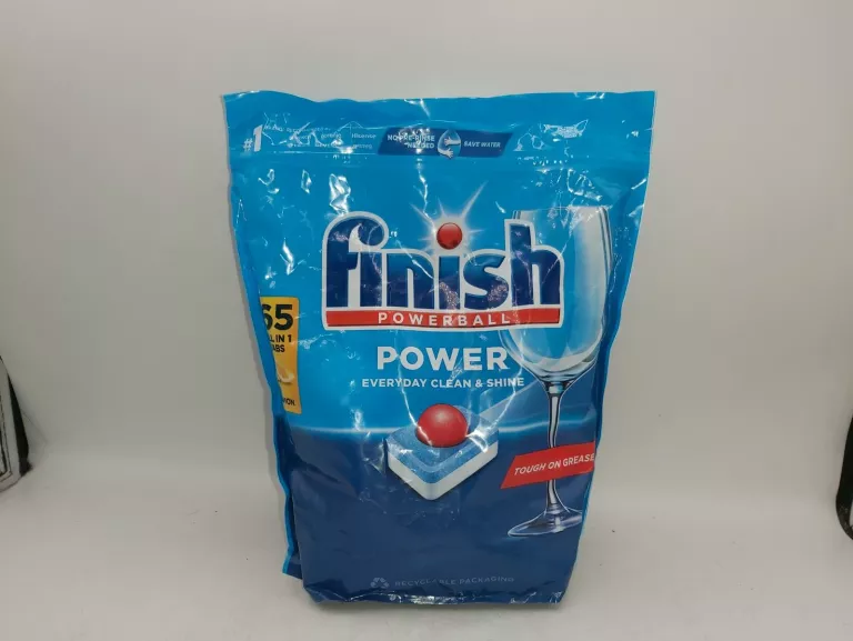 KAPSUŁKI FINISH POWER POWERBALL 65 SZT LEMON