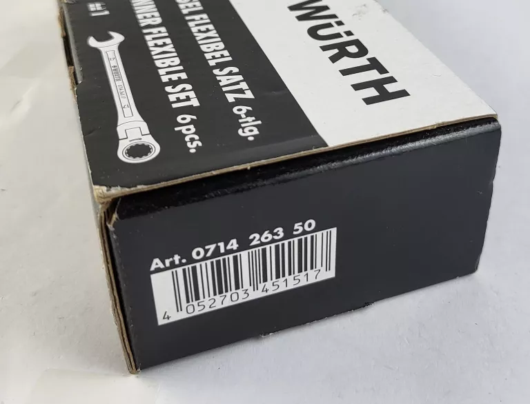 ZESTAW KLUCZY WURTH 071426350 6 SZT