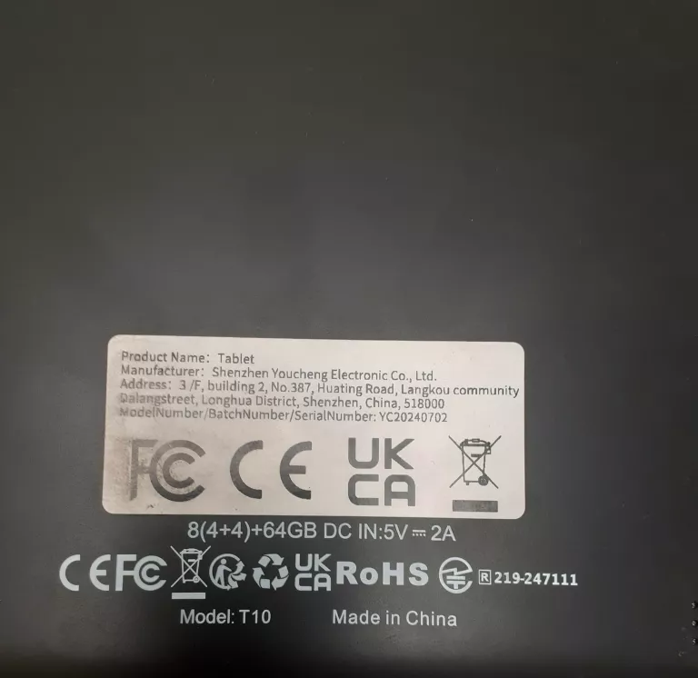 TABLET RELNDOO T10P 6GB/64GB 10,1" CZARNY