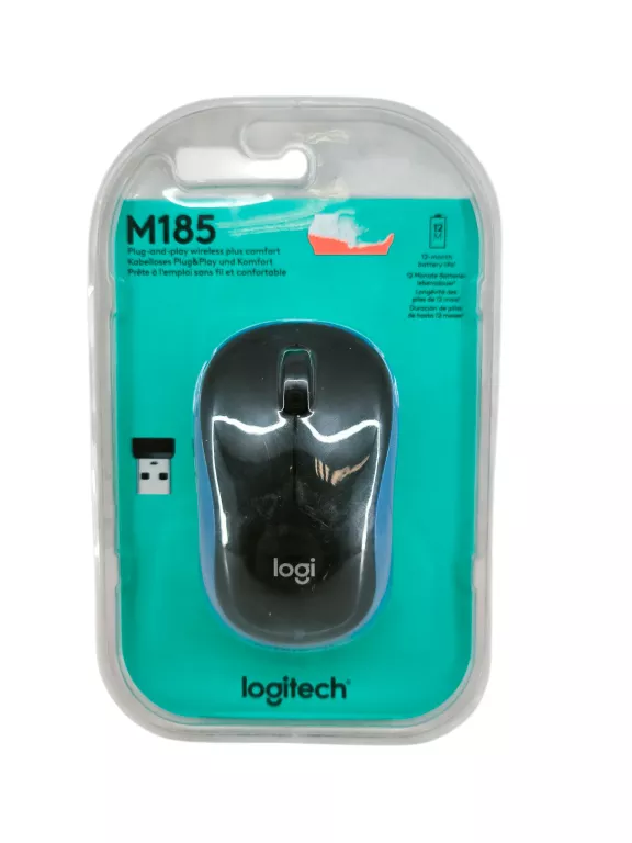 MYSZKA LOGITECH M185 KOMPLET