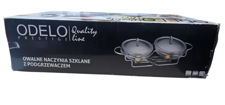 ODELO PRESTIGE NACZYNIE ŻAROODPORNE Z PODGRZEWACZEM 2 X 1,5 L, OD1120