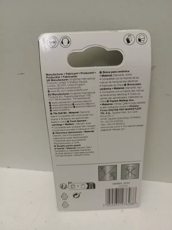 OTWORNICA DIAMENTOWA ERBAUER HEX 8 MM