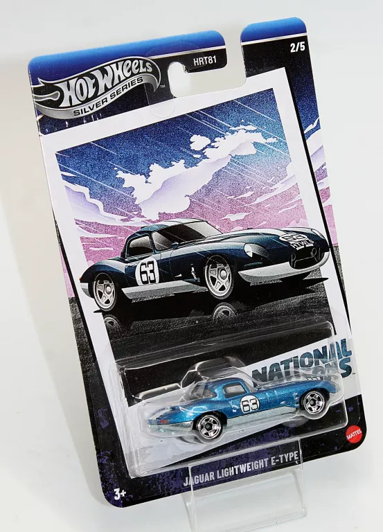 AUTKO HOT WHEELS SILVER SERIES JAGUAR LIGHTWEIGHT E-TYPE (JBY90)
