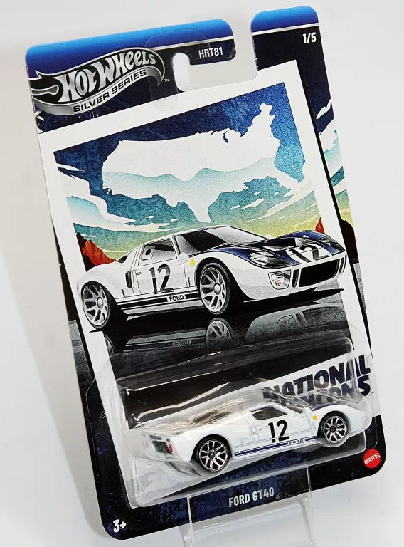 AUTKO HOT WHEELS SILVER SERIES FORD GT40 (JBY87)