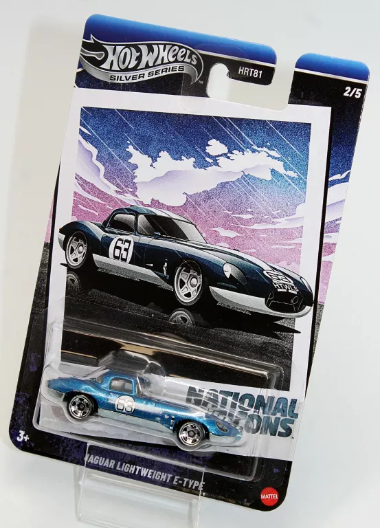 AUTKO HOT WHEELS SILVER SERIES JAGUAR LIGHTWEIGHT E-TYPE (JBY90)