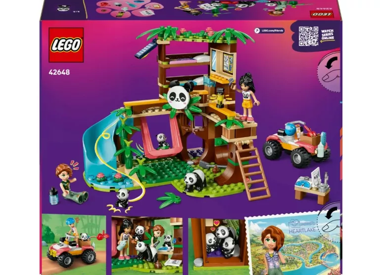 LEGO FRIENDS OPIEKA NAD PANDAMI W REZERWACIE 42648