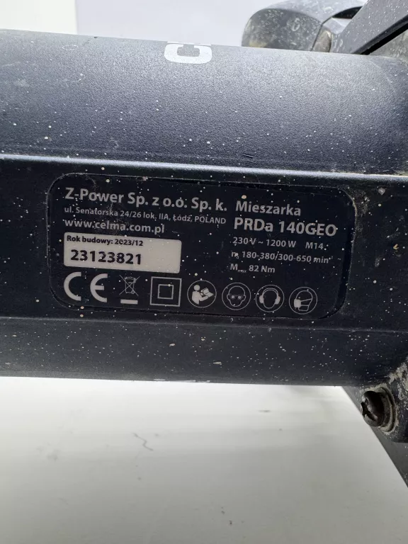 MIESZADŁO CELMA PRDA 140GEO