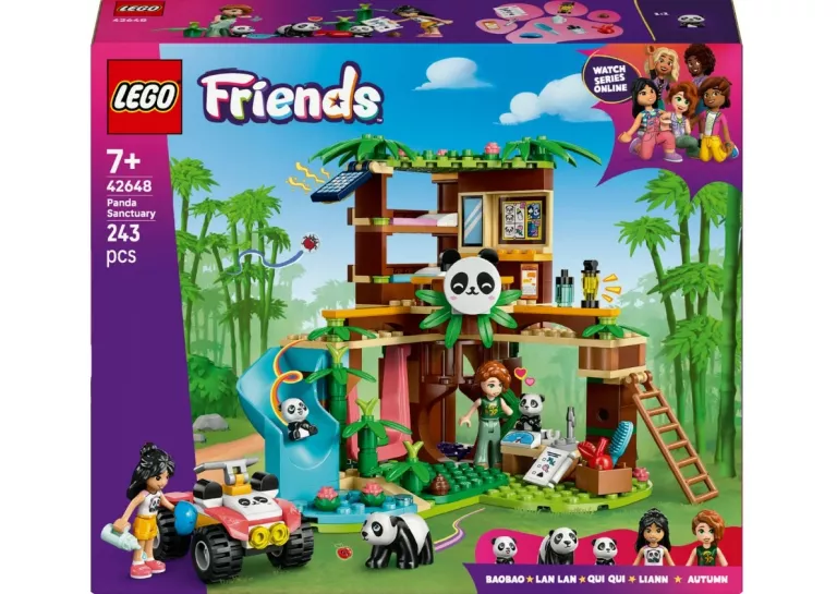 LEGO FRIENDS OPIEKA NAD PANDAMI W REZERWACIE 42648