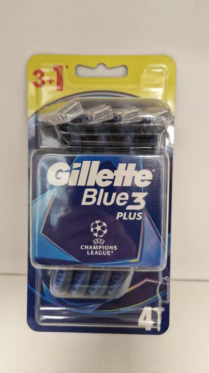 GILLETTE MASZYNKA JEDNORAZOWA BLUE 3 COMFORT 4 SZT