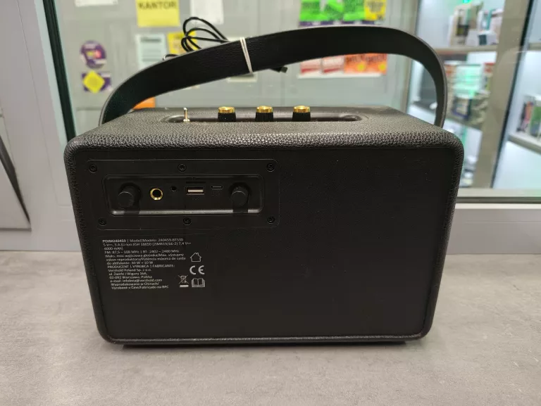 GŁOŚNIK PRZENOŚNY HYKKER BTS30 BRĄZOWY 30 W