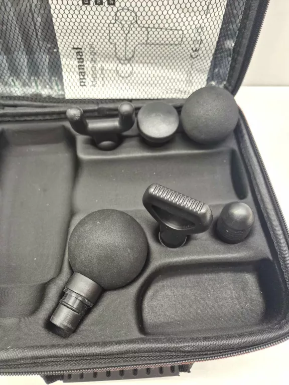 PISTOLET DO MASAŻU RUBICSON Z WALIZKĄ