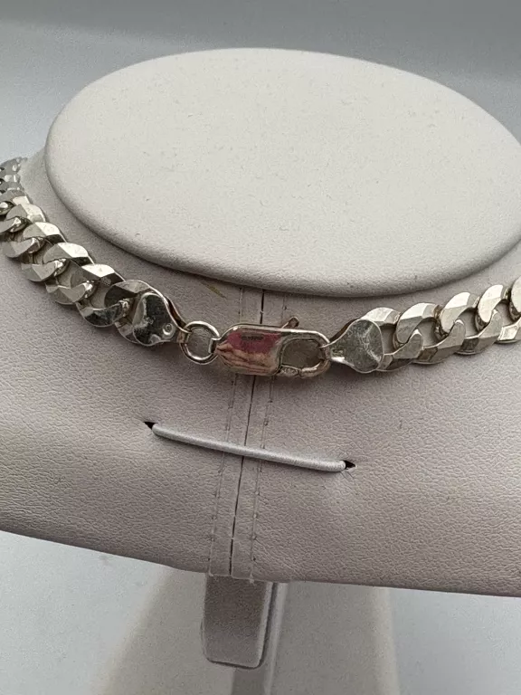 SREBRNY ŁAŃCUSZEK 35,60G 925