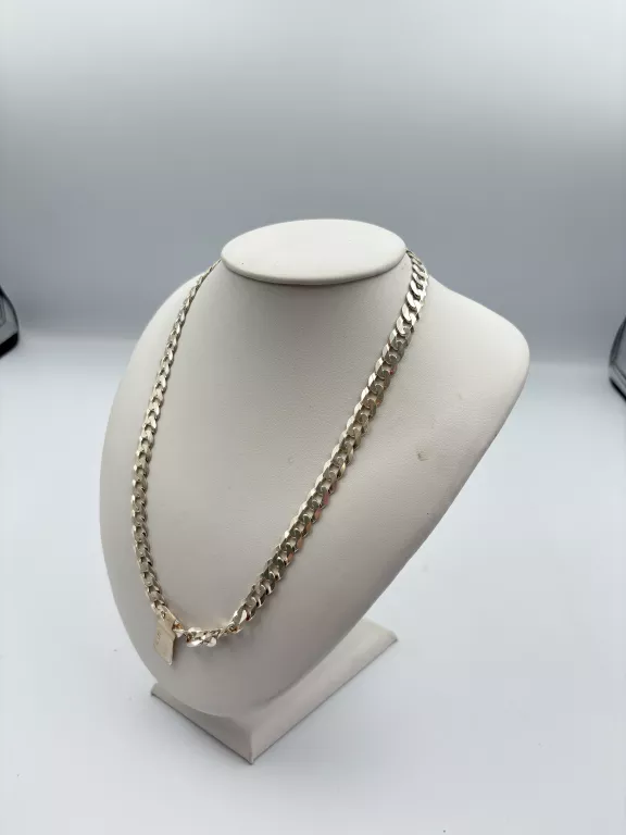 SREBRNY ŁAŃCUSZEK 35,60G 925