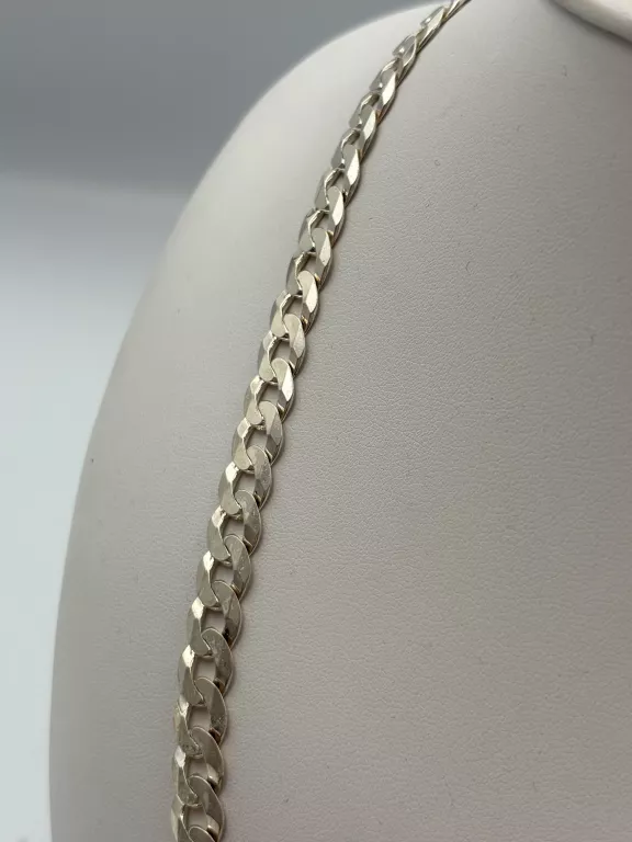 SREBRNY ŁAŃCUSZEK 35,60G 925