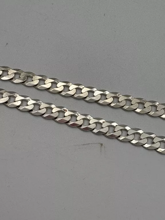 SREBRNY ŁAŃCUSZEK 35,60G 925