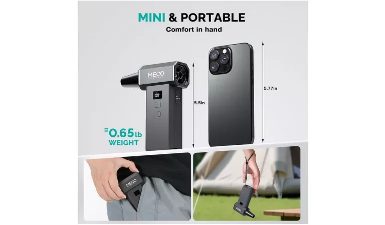 BEZPRZEWODOWA MINI DMUCHAWA MECO