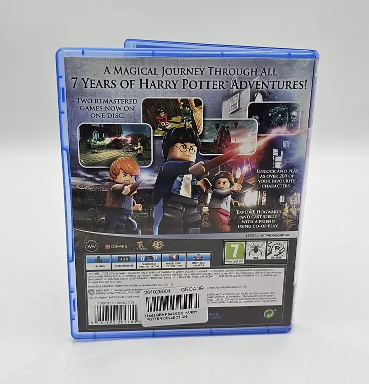 GRA PS4 LEGO HARRY POTTER COLLECTION