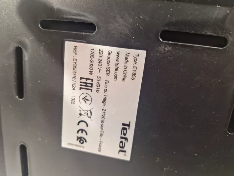 FRYTOWNICA AIR FRYER 7,5L DUŻA XL TEFAL   EY855