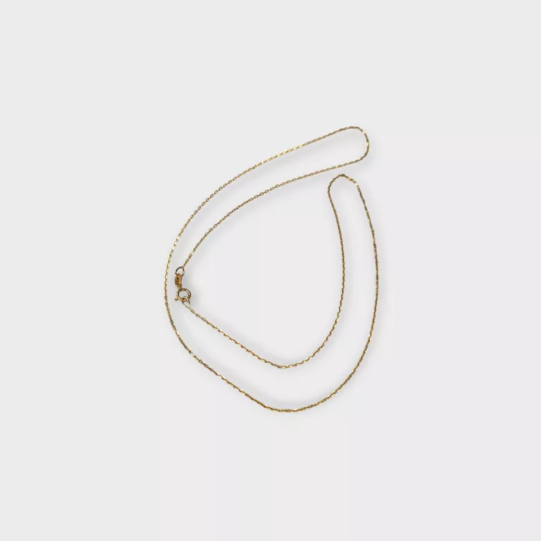 ZŁOTY ŁAŃCUSZEK ANKIER 585 1,18G 44CM