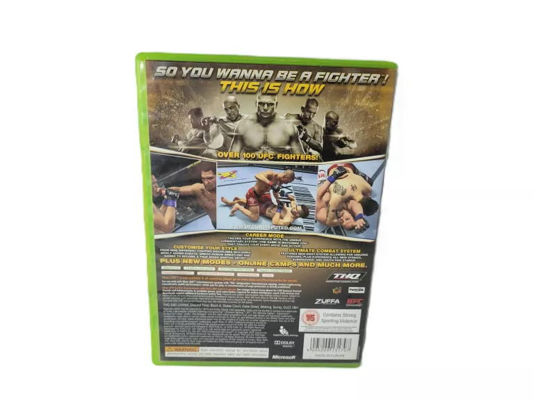 UFC UNDISPUTED 2010 GRA NA KONSOLĘ XBOX 360