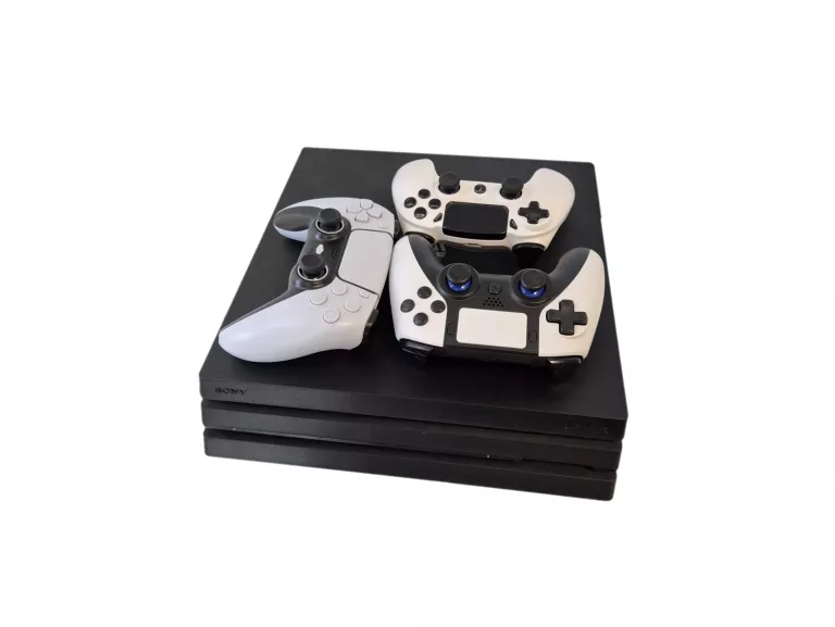 KONSOLA SONY PS4 PRO 1TB CUH-7216B + 3 PADY