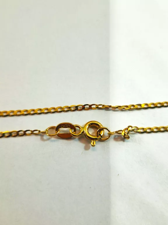 ŚLICZNY ZŁOTY ŁAŃCUSZEK 1,56 G 585