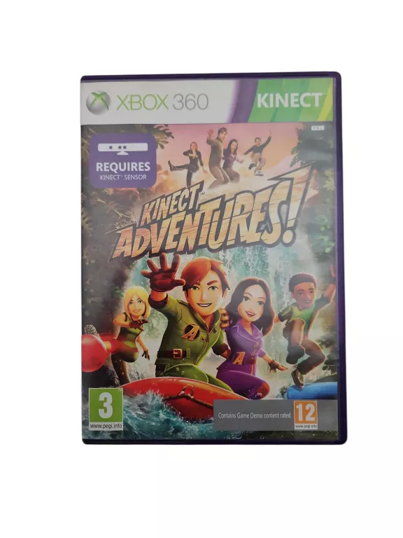 GRA KINECT ADVENTURES XBOX 360