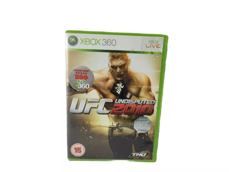 UFC UNDISPUTED 2010 GRA NA KONSOLĘ XBOX 360