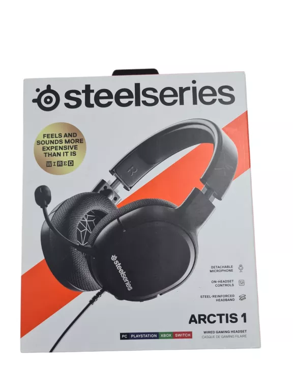 SŁUCHAWKI PRZEWODOWE STEELSERIES ARCTIS 1