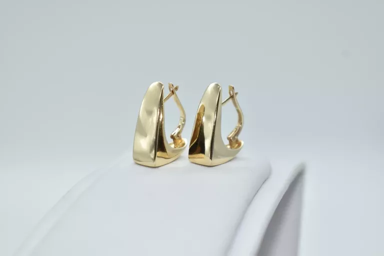 PIĘKNE ZŁOTE KOLCZYKI [585] 7,79G