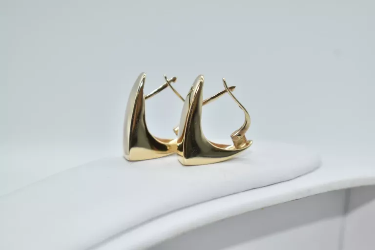 PIĘKNE ZŁOTE KOLCZYKI [585] 7,79G