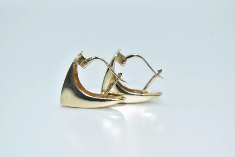 PIĘKNE ZŁOTE KOLCZYKI [585] 7,79G