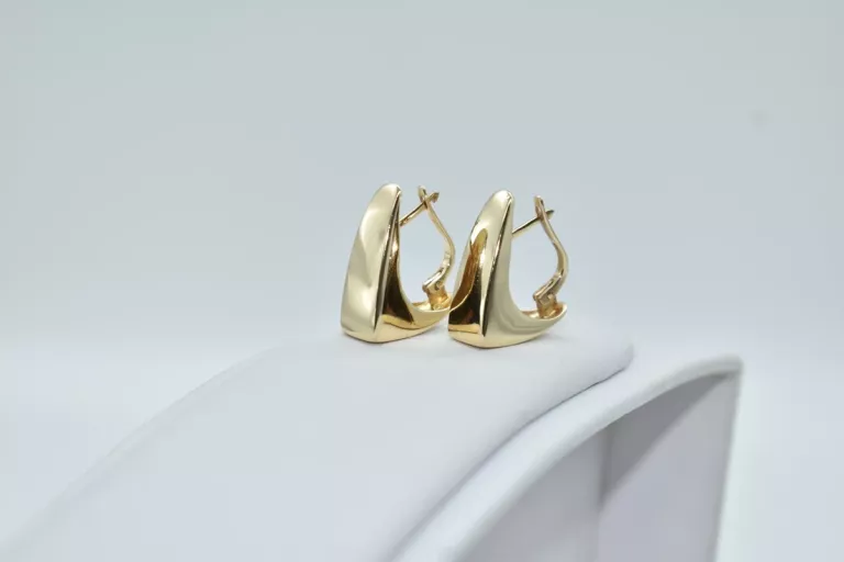 PIĘKNE ZŁOTE KOLCZYKI [585] 7,79G