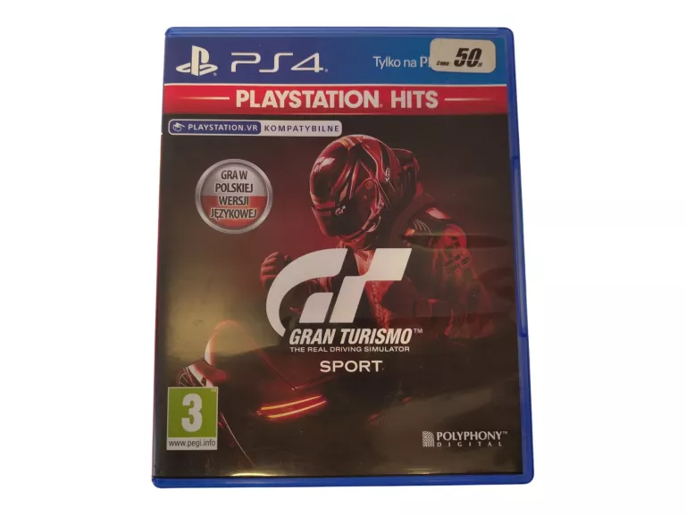 GRA GRAN TURISMO PS4