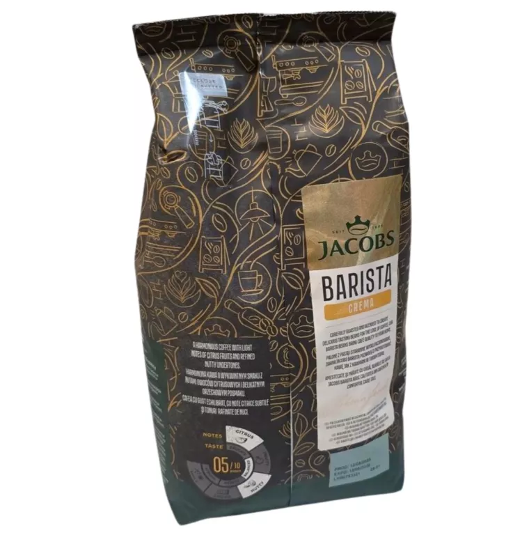 KAWA ZIARNISTA JACOBS BARISTA EDITIONS CREMA 1KG