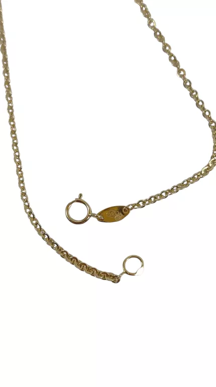 ZŁOTA BRANSOLETKA Z NAPISEM LOVE PR585 1,93G 19CM